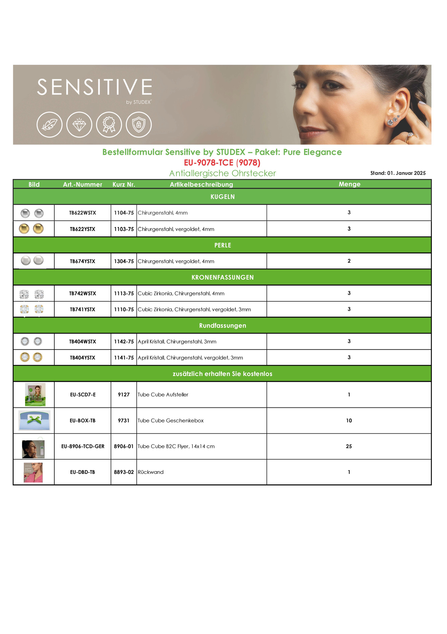 Plexi 7 Pure Elegance Kit